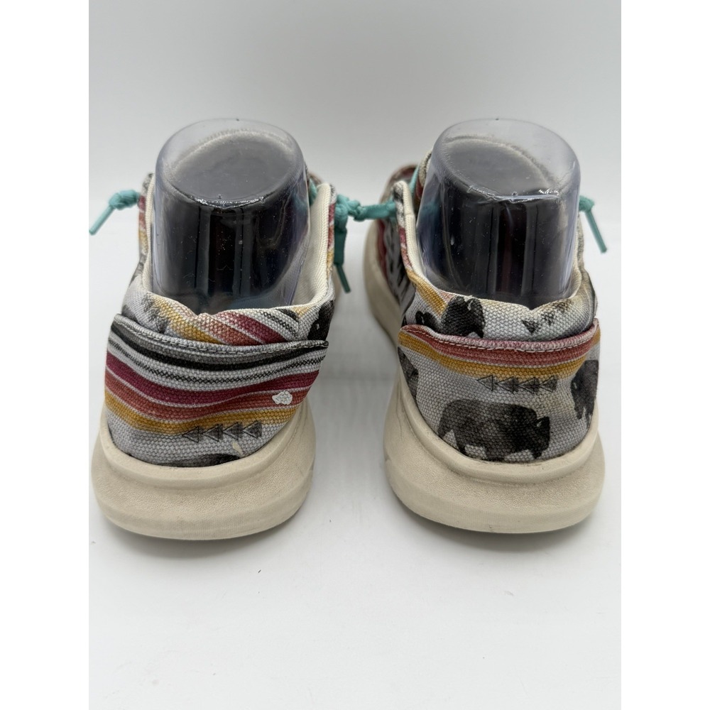 Ariat Hilo Women's Multicolor Buffalo Print Slip On Casual Shoes Size 9.5 - Picture 3 of 6